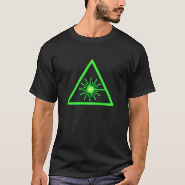 Green Laser Symbol T-Shirt (Front)