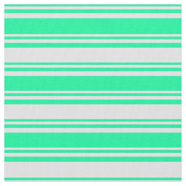 Green & Lavender Coloured Pattern Fabric (Close Up)