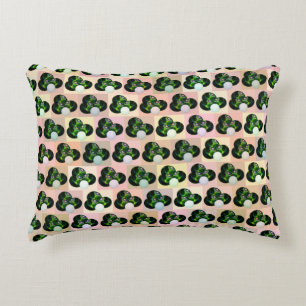 Green Lawn Bowls Pop Art,  Decorative Cushion