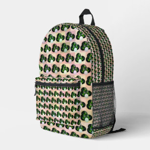 Green Lawn Bowls Pop Art, Full Print Backpack