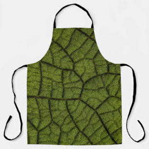 Green leaf apron