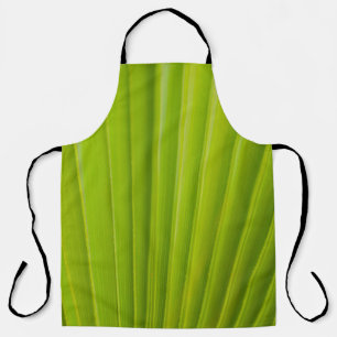 Green leaf apron