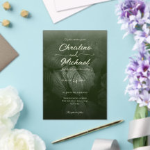 Green leaf elegant greenery spring wedding