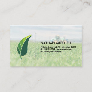 Green Leaf / Farm and Tractor Business Card