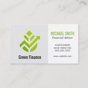 Green Leaf Investments Finance Business Card