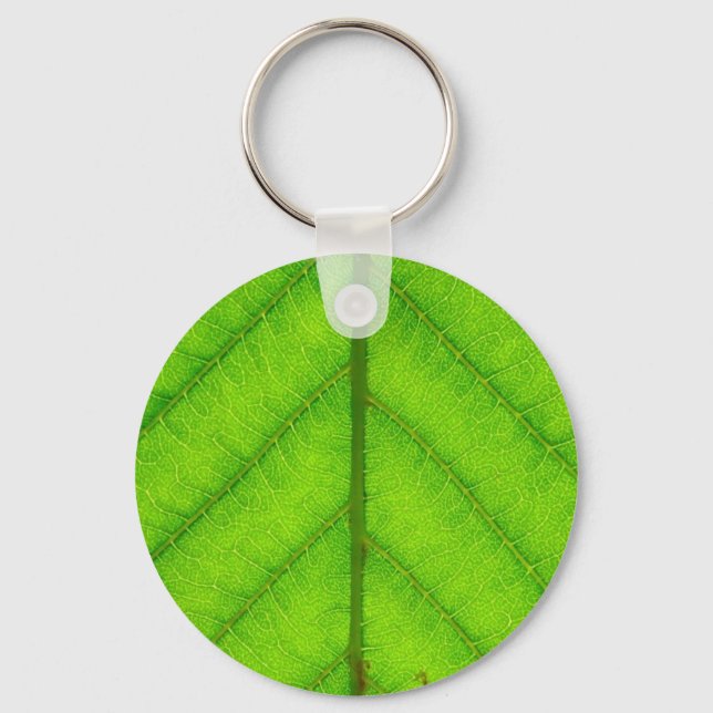 Green Leaf Keychain (Front)
