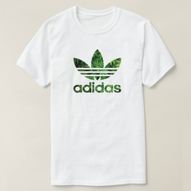 Green Leaf Logo Graphic T-Shirt | Nature Inspired (Design Front)
