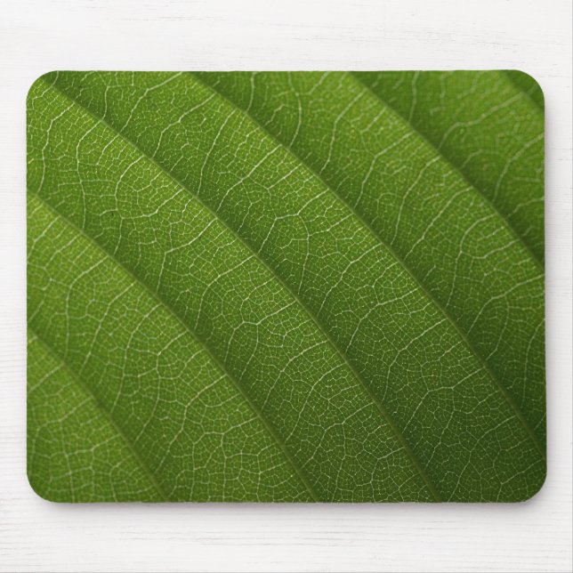 Green leaf mouse pad (Front)
