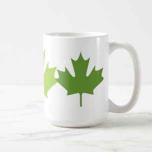 Green leaf - Mugs