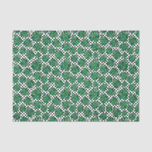 Green Leaf Pattern 10 Tissue Paper