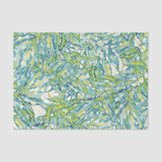Green Leaf Pattern 12 Tissue Paper