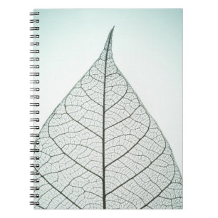 Green Leaf Skeleton Notebook