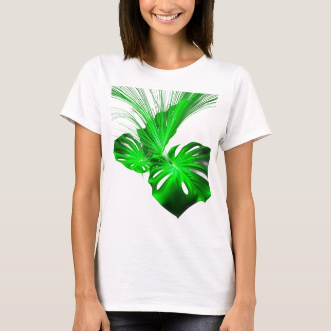 green leaf T-Shirt (Front)