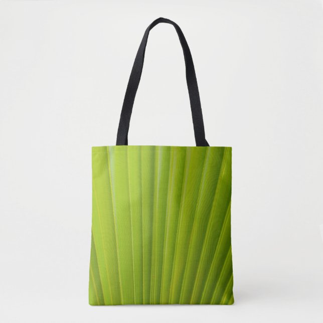 Green leaf tote bag (Front)