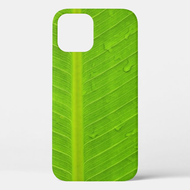 Green Leaf Water Drop Case-Mate iPhone Case (Back)