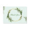 Green Leaf Wreath Corolla Thank You