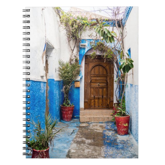 GREEN LEAFED PLANT NEAR WALL NOTEBOOK (Front)