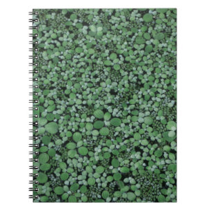 Green leafed plant notebook