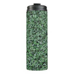 Green leafed plant thermal tumbler