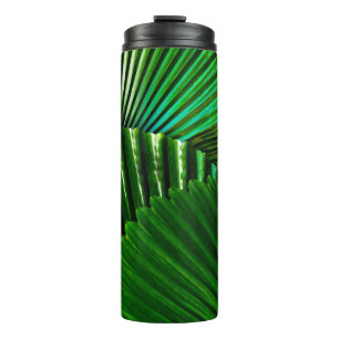 Green-leafed plant thermal tumbler