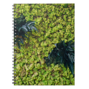 Green leafed plants notebook