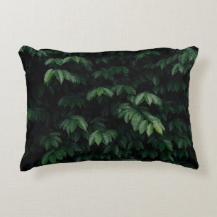 GREEN-LEAFED TREE DECORATIVE CUSHION