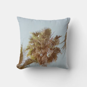 Green-leafed tree in the morning cushion