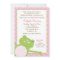 Green Leap Frog Girl Pink Baby Shower