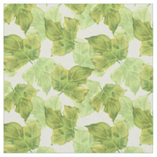 Green leaves 2 fabric