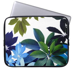 Green Leaves,  Foliage Neoprene Laptop Sleeve 15"