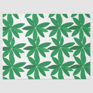Green Leaves Foliage Tissue Paper
