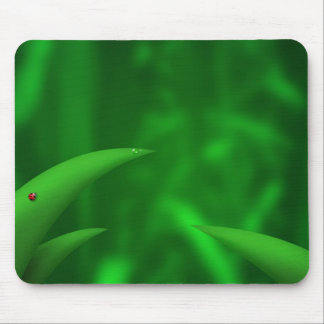 Green Leaves in the Jungle Mouse Pad