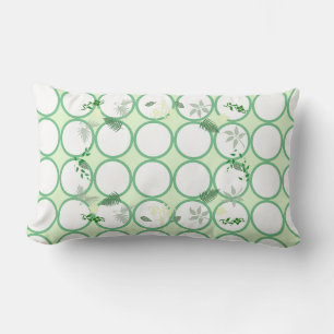Green Leaves Plants Nature Throw Pillow Cushion