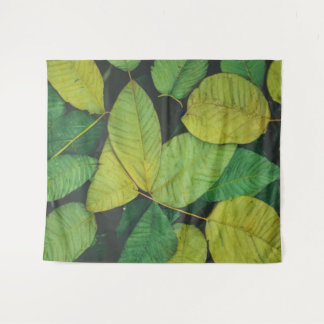 Green Leaves Tapestry