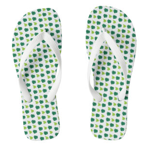 Green Leaves Thongs