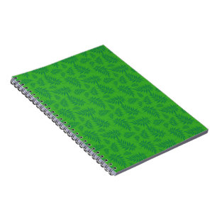 Green Leaves Tropical Jungle Plant Lover Branches Notebook