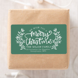 Green Lettering Calligraphy Family