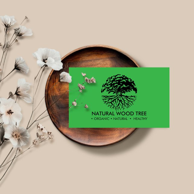 Green Life of tree Business Card (Creator Uploaded)