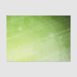 Green light design in hi-tech style tissue paper