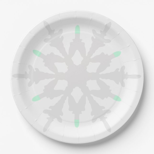 Green Light Flake Plate (Front)