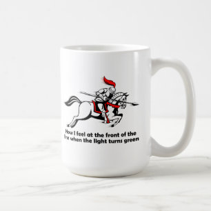 Green Light Knight Funny Mug