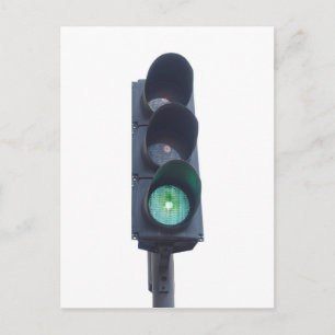 Green light postcard