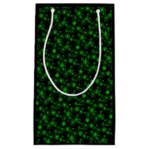 Green Lights Christmas Bag (Black)