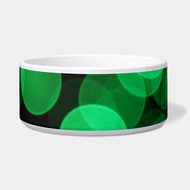 Green Lights Pet Bowl (Front)