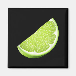Green Lime Halloween Costume Group Funny Lime Magnet