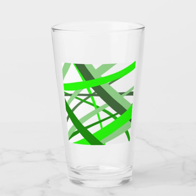 Green lines glass (Front)