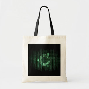 Green Linux Terminal Tote Bag