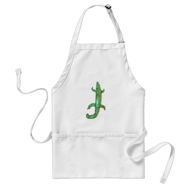 green lizard apron (Front)
