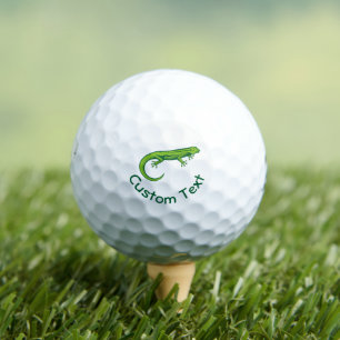 Green Lizard Golf Balls
