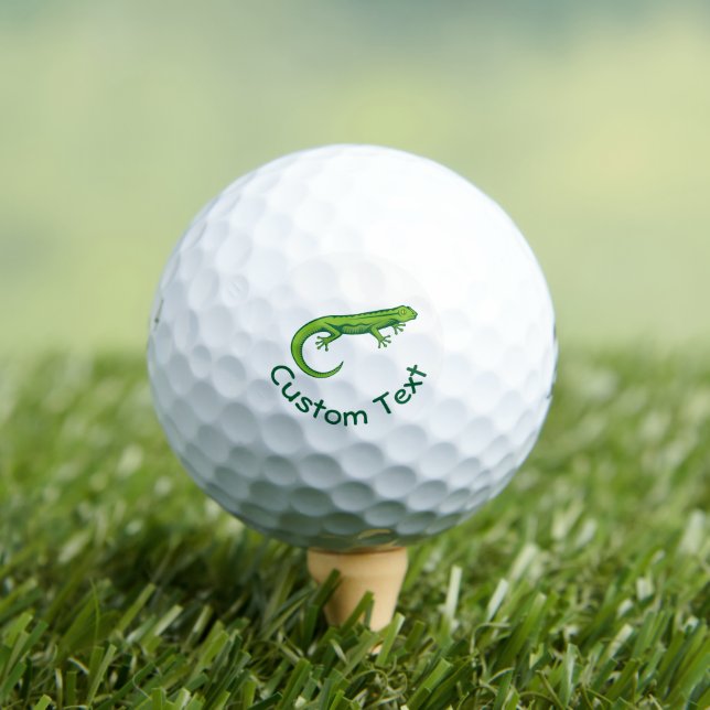 Green Lizard Golf Balls (Insitu Tee)